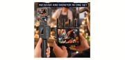 VRRIIS WL071 II DJI Osmo Action / Pocket 3/4, Insta360 için 500M için 7'' Monitör Alıcılı, SDI/HDMI 1080P60, Aksiyon Kablosuz Video Seti