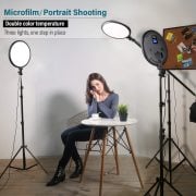 Viltrox VL-500T Bi-Color LED Işık 2`li Işık Seti