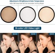 Viltrox VL-500T Bi-Color LED Işık 2`li Işık Seti